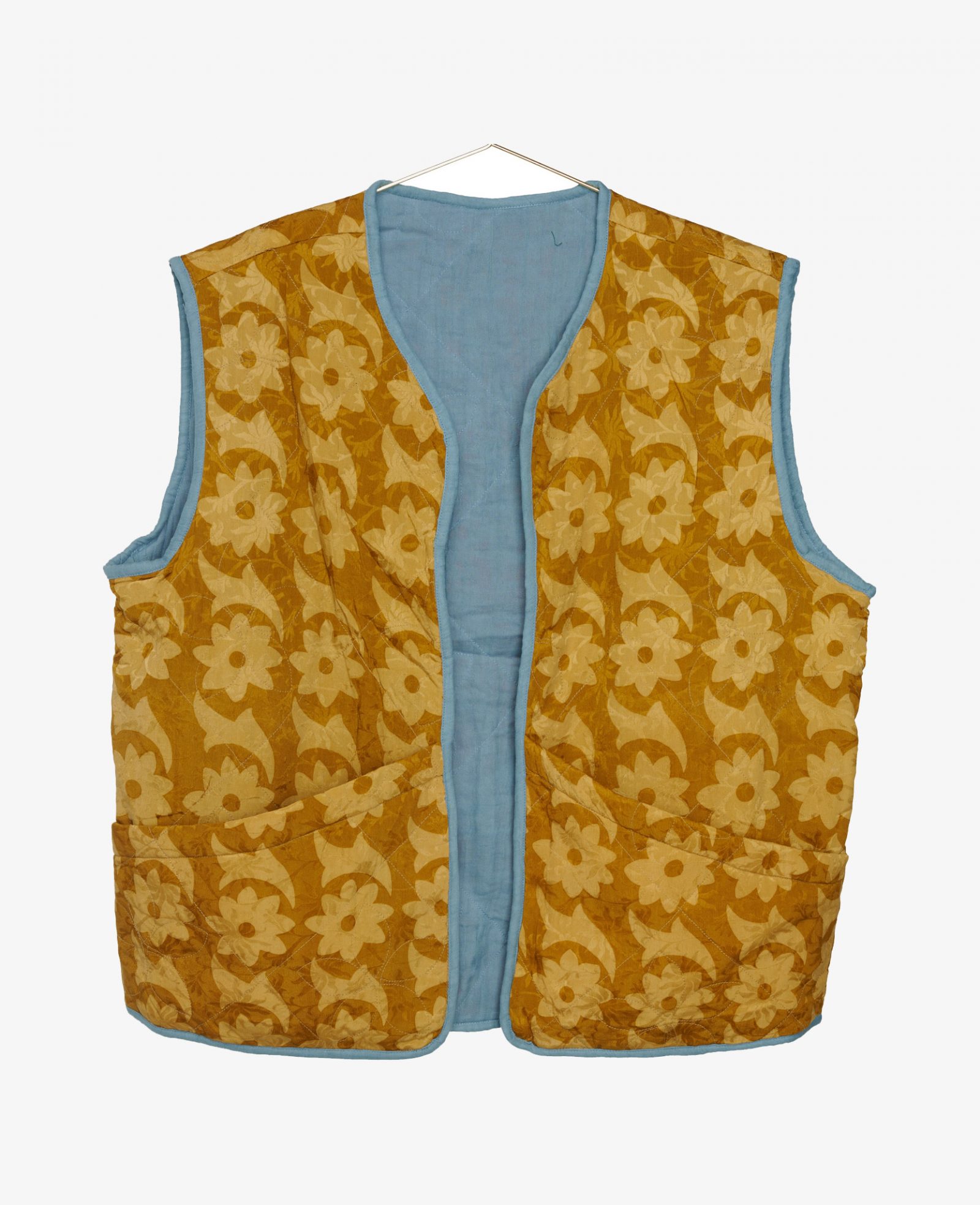 Tokyo reversible silk vest No. 107