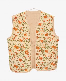 Tokyo reversible silk vest No. 167