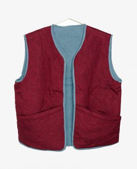 Tokyo reversible silk vest No. 82