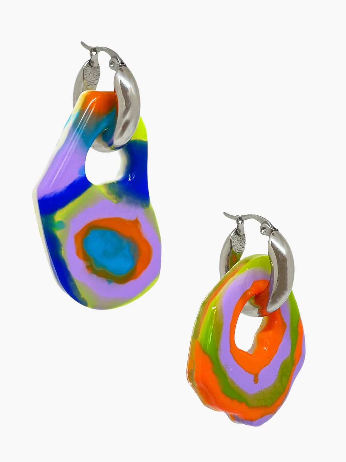 Aki Aliced silver earring (pair)